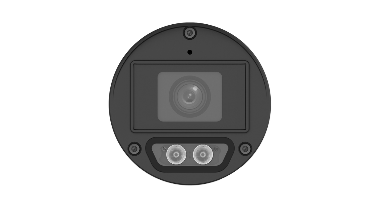UNV - IPC2124LB-AF28K-DL - UNV 4MP Dual Light Fixed Mini Bullet, 2.8mm, Built-in Mic（No UMD）