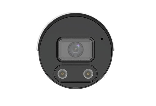 Uniview - IPC2124SR3-ADF40KMC-DL - UNV 4MP Dual Light Fixed Bullet, 4.0mm, Built-in Mic & Speaker