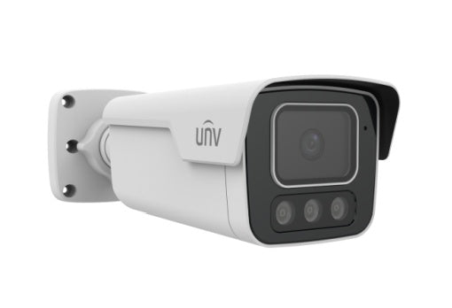 UNV - IPC2B15SS-ADF40KMC-I1 - UNV 5MP Tri-guard 2.0 Bullet, 4.0mm(F1.0, Red&Blue light, Alarm&Audio interfaces)