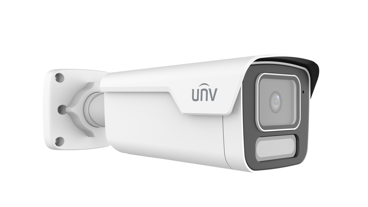 Uniview - IPC2B18SE-ADF40KMC-WP-I1 - 8MP OwlView Plus Tri-Guard Fixed Dual-light Bullet Network Camera