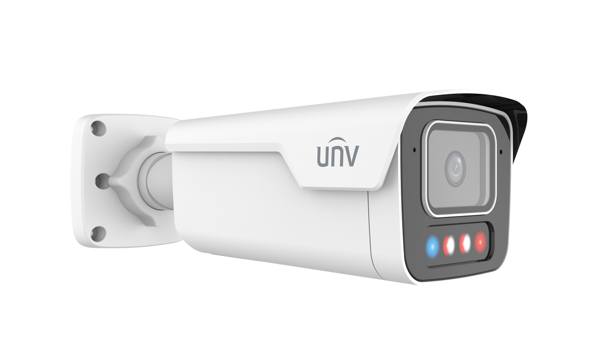 Uniview - IPC2B18SE-ADF28KMC-WP-I1N - 8MP Dual-light Bullet Warning Network Camera