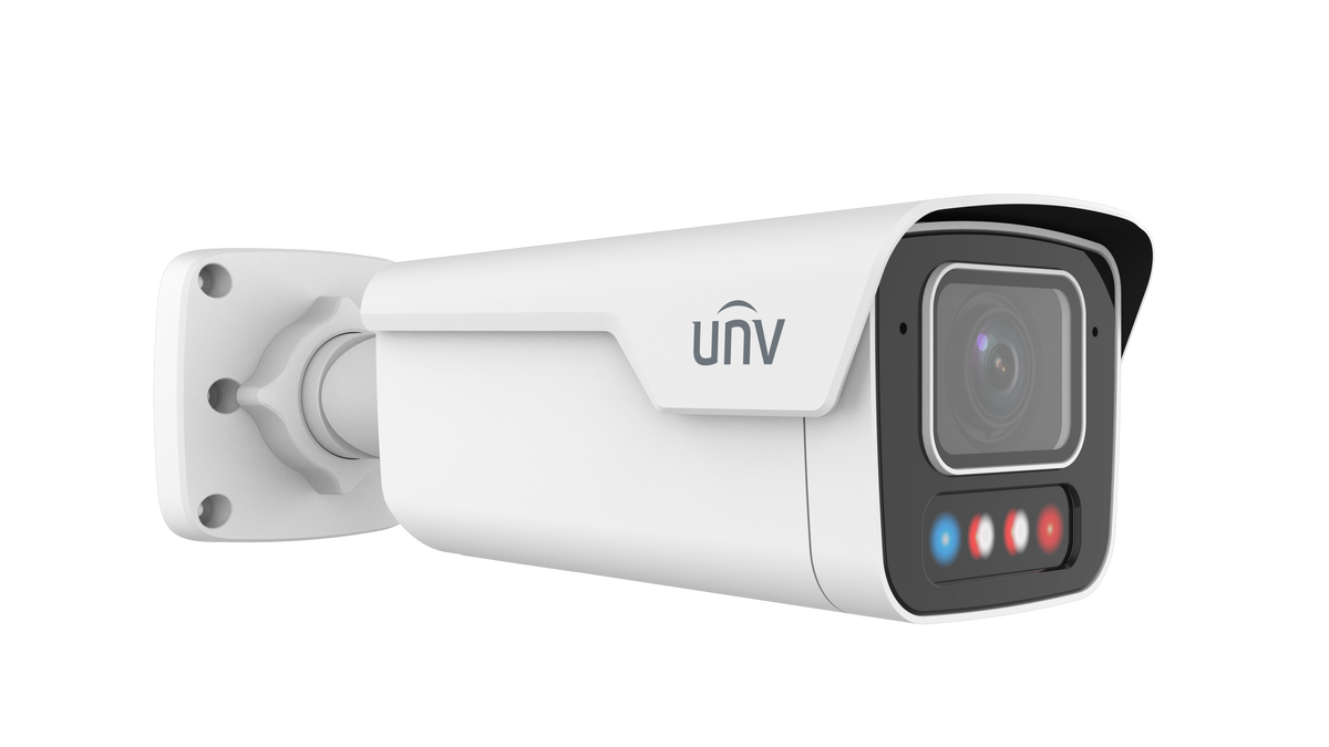 Uniview - IPC2B18SE-ADZKMC-WP-I1N - 8MP OwlView Plus Tri-Guard VF Dual-light Bullet Network Camera