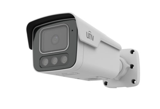 UNV - IPC2B18SS-ADF40KMC-I1 - UNV 8MP Tri-guard 2.0 Bullet(F1.0, Red&Blue light, Alarm&Audio interfaces)