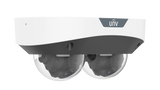 UNV - IPC3222SS-ADF28K-I1 - UNV 2MP Dual Lens Non-Splicing Dome Camera, 2.8mm