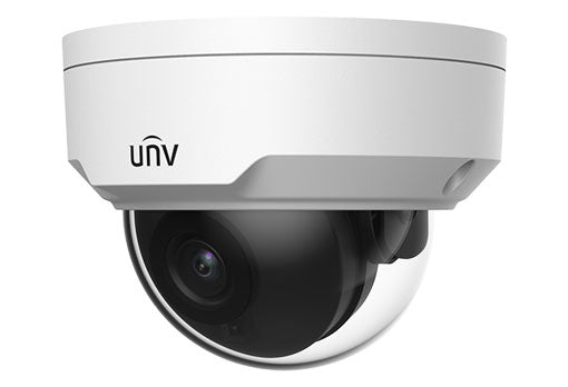 UNV - IPC324SB-DF40K-I0 - UNV 4MP Network Fixed Dome(LightHunter,Premier Protection,4mm,WDR,30m IR,SD Slot,3 Axis,PoE,H.265,Audio,Alarm)