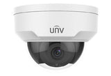 Uniview - IPC324SS-DF40K-I0 - UNV 4MP Network Fixed Dome(LightHunter,Premier Protection,4mm,WDR,30m IR,SD Slot,3 Axis,PoE,H.265,Audio,Alarm)