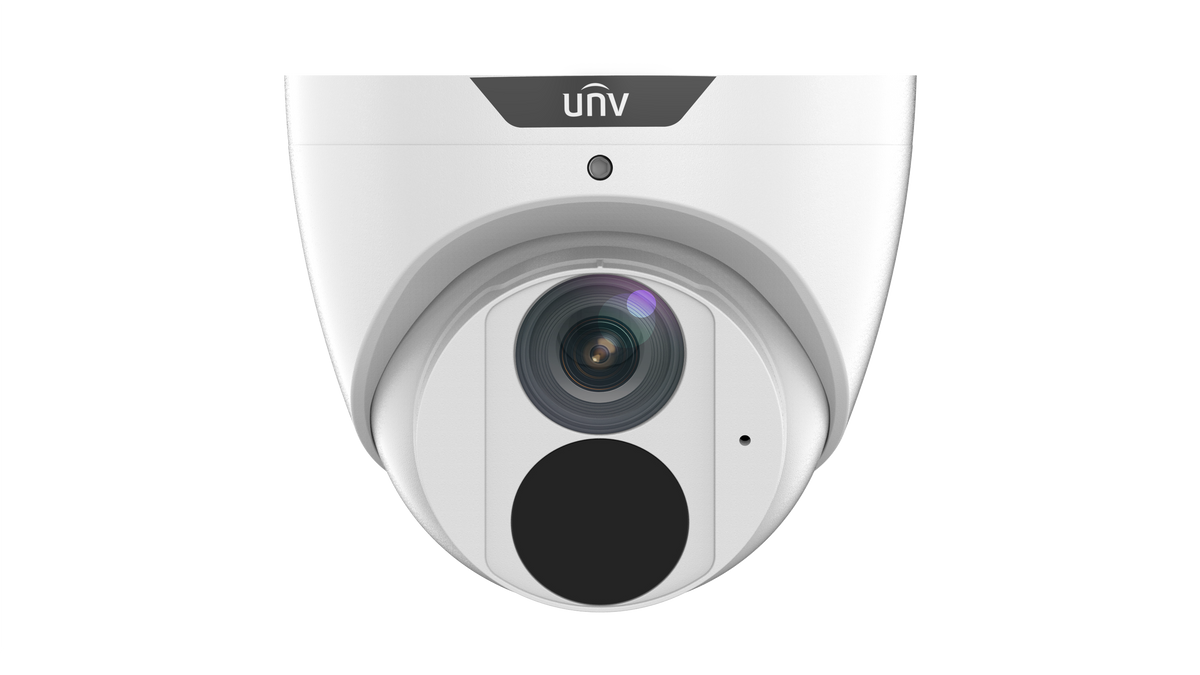 UNV - IPC3612SB-ADF40KM-I0 - UNV 2MP Network IR Fixed Dome Camera(4.0mm,Premier Protection,LightHunter,Metal,30m IR,PoE, Built-in Mic, SD)