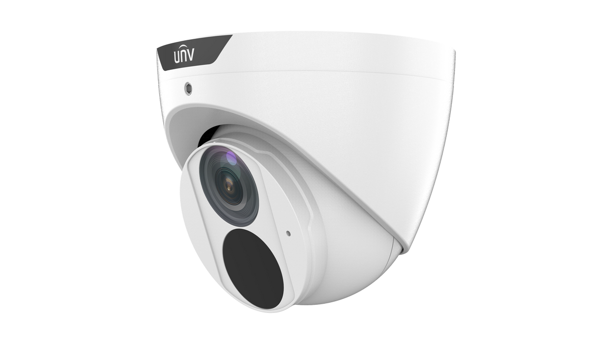 UNV - IPC3612SB-ADF40KM-I0 - UNV 2MP Network IR Fixed Dome Camera(4.0mm,Premier Protection,LightHunter,Metal,30m IR,PoE, Built-in Mic, SD)