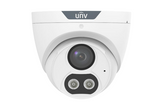 UNV - IPC3614SR-ADF40KMC-DL-H - UNV 4MP Dual Light Fixed Turret, 4.0mm, Built-in Mic & Speaker