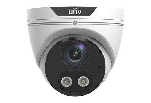 Uniview - IPC3614SR3-ADF28KMC-DL - UNV 4MP Dual Light Fixed Turret, 2.8mm, Built-in Mic & Speaker