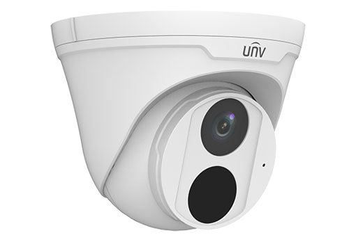 Uniview - IPC3614SR3-ADPF40-F - UNV 4MP WDR Fixed Turret Camera, 4.0mm, Built-in Mic