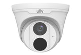 Uniview - IPC3614SR3-ADPF40-F - UNV 4MP WDR Fixed Turret Camera, 4.0mm, Built-in Mic