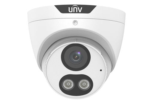 Uniview - IPC3618SE-ADF40KM-WL-I0 - 8MP Eco White Light Turret, 4.0mm