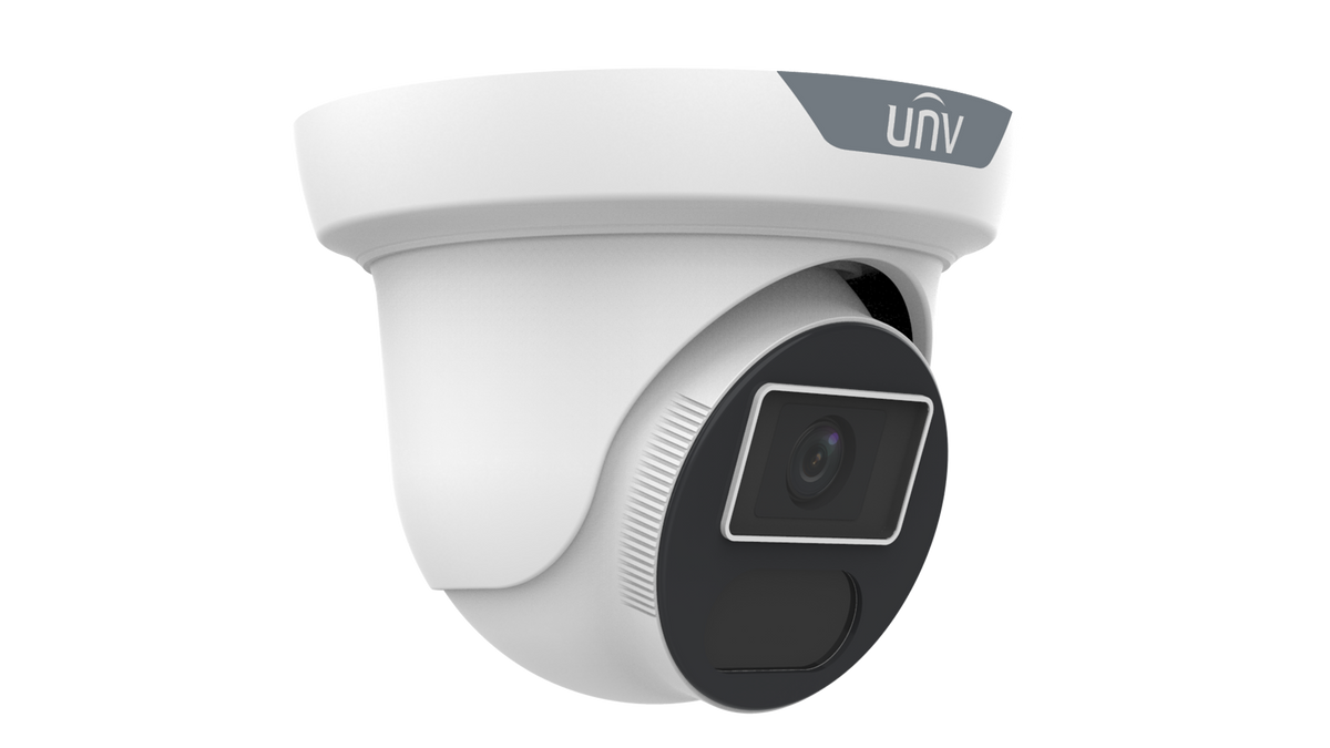 Uniview - IPC3618SS-ADF40K-I1 - UNV 8MP Turret Network Camera, 4.0mm (SIP with color retrieval)