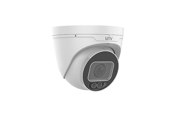 Uniview - IPC3634SE-ADF40K-WL-I0 - UNV 4MP White Light Turret, 4.0mm