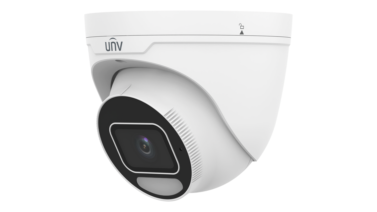 UNV - IPC3634SE-ADF28K-WP-I1 - UNV 4MP Wise-ISP Owlview Plus Turret, 2.8mm