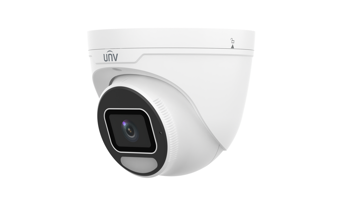UNV - IPC3638SE-ADF40K-WP-I1 - UNV 8MP Wise-ISP Owlview Plus Turret, 4.0mm, 1/1.2@F1.0