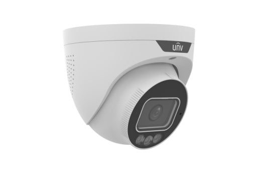 UNV - IPC3638SS-ADF28KMC-I1 - UNV 8MP Tri-guard 2.0 Turret(F1.0, Red&Blue light, Alarm&Audio interfaces)