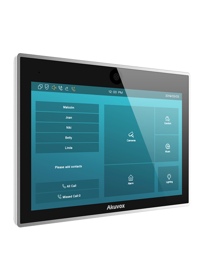 Akuvox - IT83CR - An Indoor Monitor as well as an IPPBX