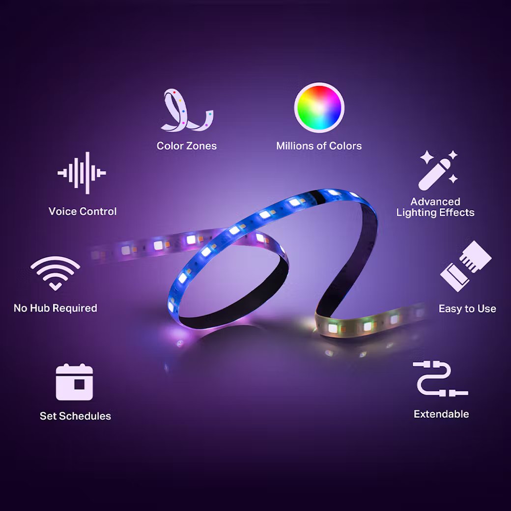 TP-Link - KL430 - KASA SMART LIGHT STRIP ACCS MULTICOLOR SMART HOME