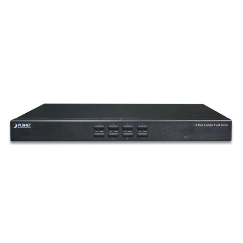 Planet - KVM-210-08 -  8-Port Combo KVM Switch