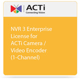 ACTi - LNVR3001 - NVR 3 Enterprise License for Camera / Video Encoder (1-Channel)