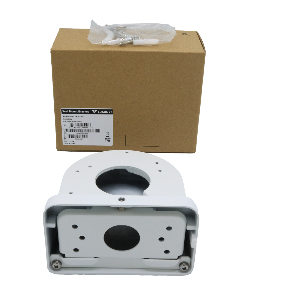 Luminys - LUM-W01 - Wall Mount Bracket for Select N5D Dome and N5T/N3T Turret Cameras