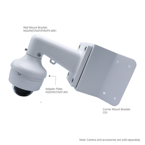 Luminys - N3D-8LAV - N3-L Starter Series 8MP LumiLuxSmart IP Standard Size Dome 2.7-13.5 mm, IR, White-light LEDs, and Dual-mode