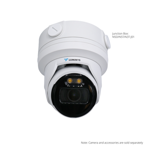 Luminys - N3T-4LA2 - N3-L Starter Series 4MP LumiLuxSmart IP Mini Size Turret 2.8 mm, IR, White-light LEDs, and Dual-mode