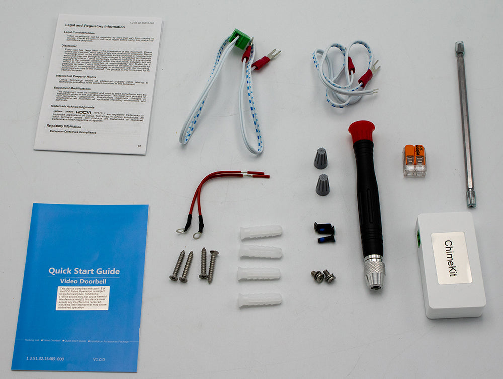 Dahua - N444E42A - 4-Channel Video Doorbell Security System