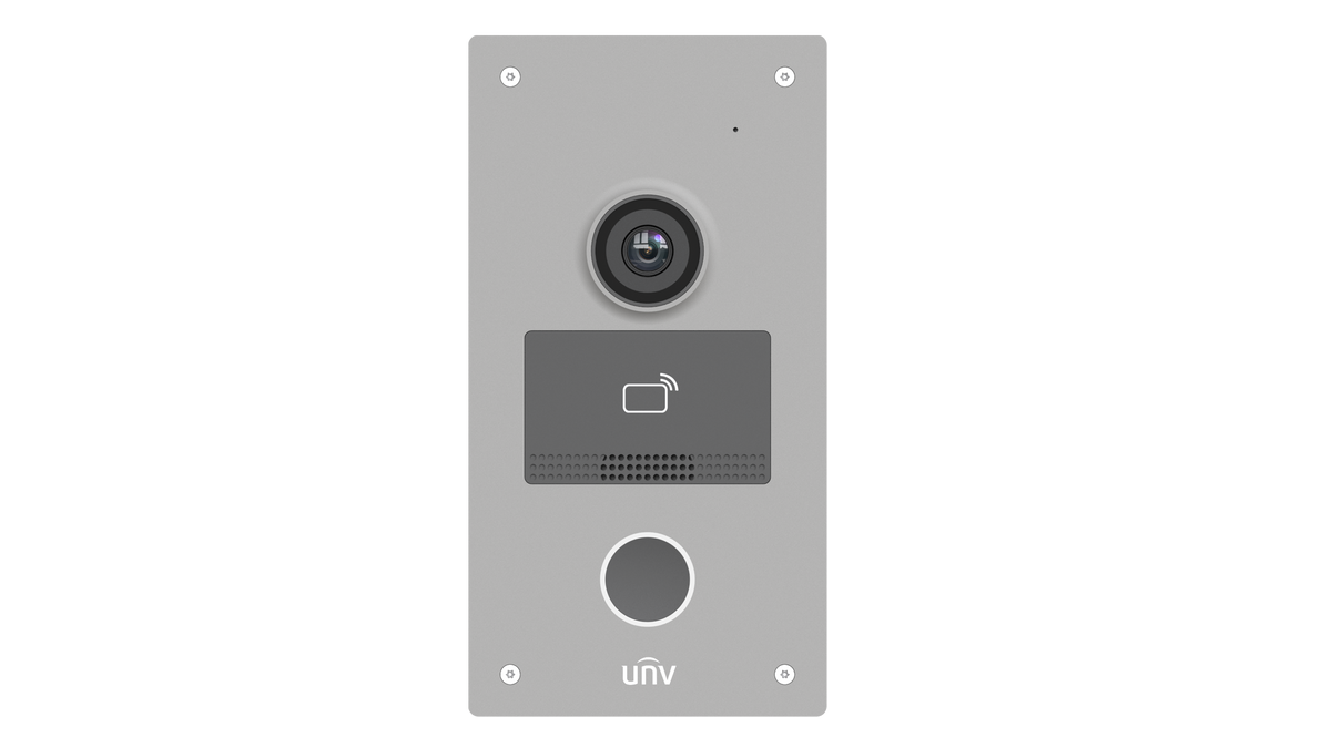 UNV - OEU-201S-HMK-Z - Villa Door Station (Metal, In Flush Version)