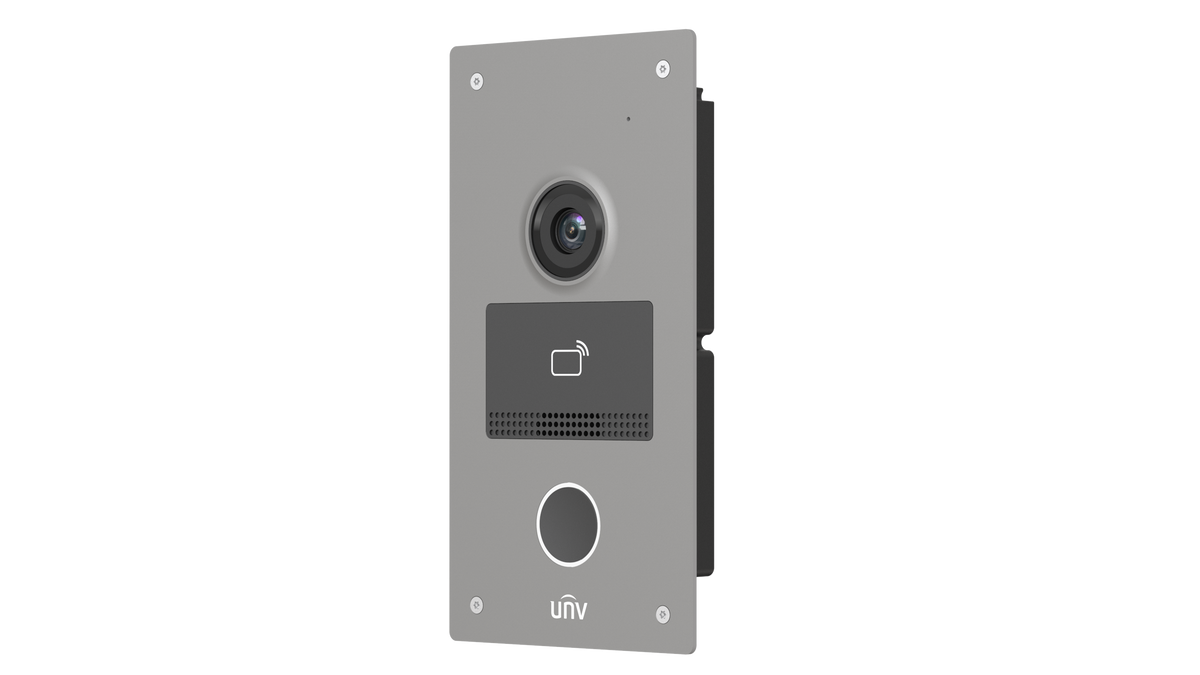UNV - OEU-201S-HMK-Z - Villa Door Station (Metal, In Flush Version)