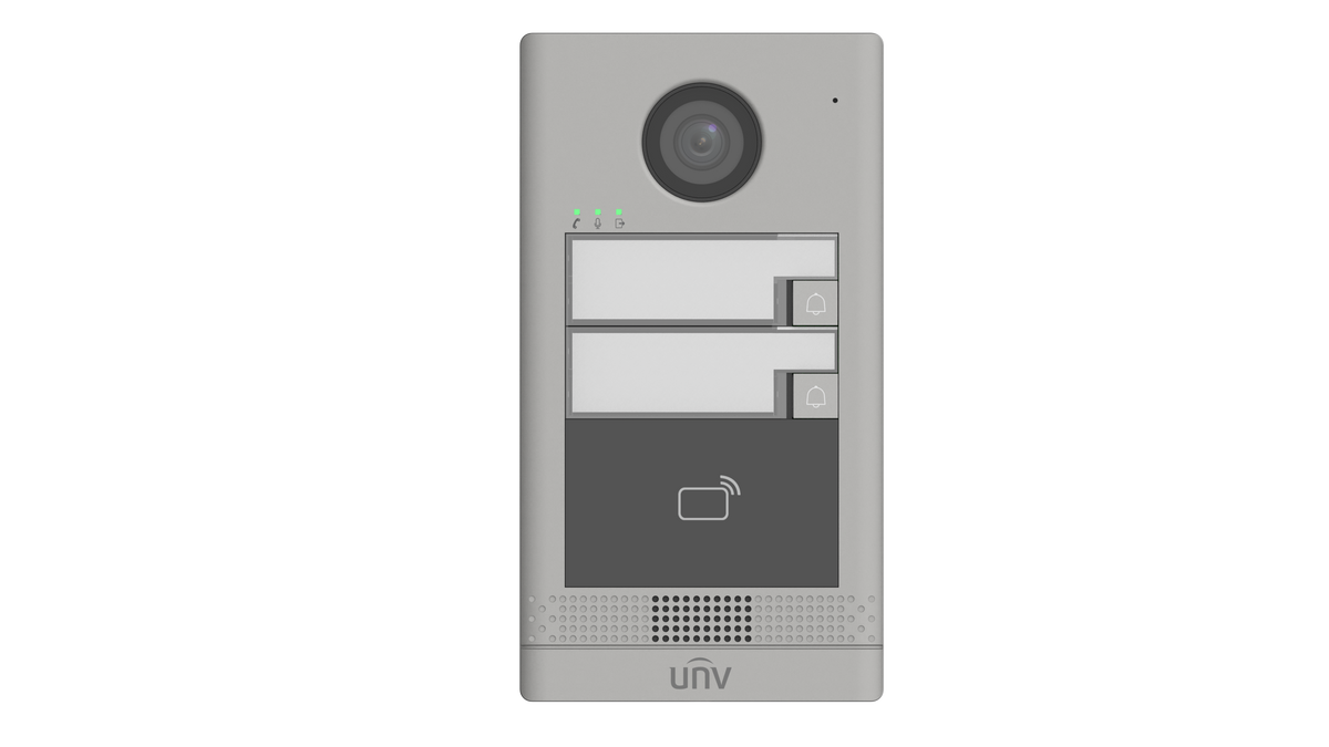 UNV - OEU-202S-HMK2 - Villa Door Station (Metal, 2-button)