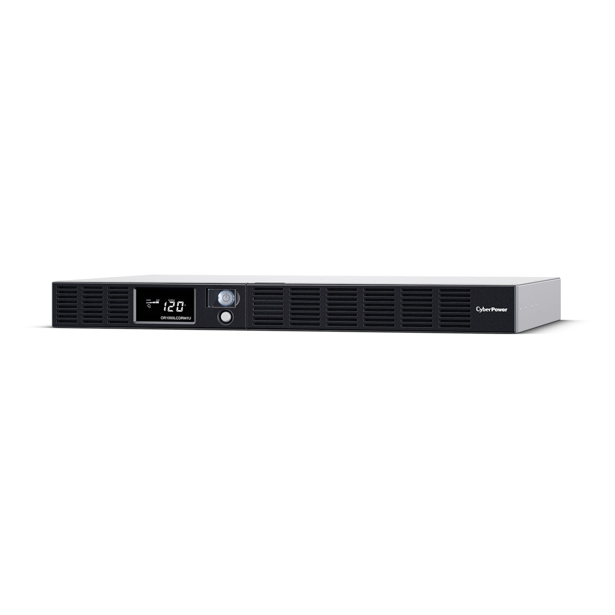 CYBERPOWER - OR1000LCDRM1U - 1000VA/600W 1U Rackmount UPS, 6 NEMA 5-15R Outlets, NEMA 5-15P Plug, 10 Ft. Cord, LCD, AVR, USB, Relay, SNMP, PowerPanel Business Software, 3 Year Warranty