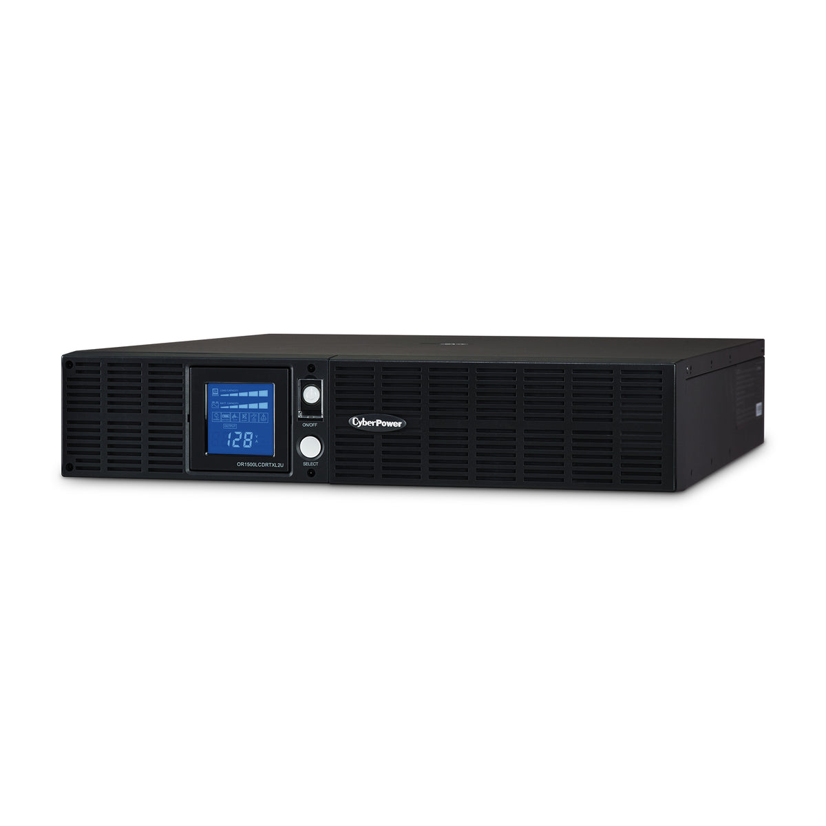 CYBERPOWER - OR1500LCDRTXL2U - 1500VA/1125W, Simulated Sine Wave, 2U, NEMA 5-15P, 10 ft cord, 8 NEMA 5-15R, USB, Serial, SNMP, EPO, PowerPanel Business Edition software, Yes, 3 year warranty