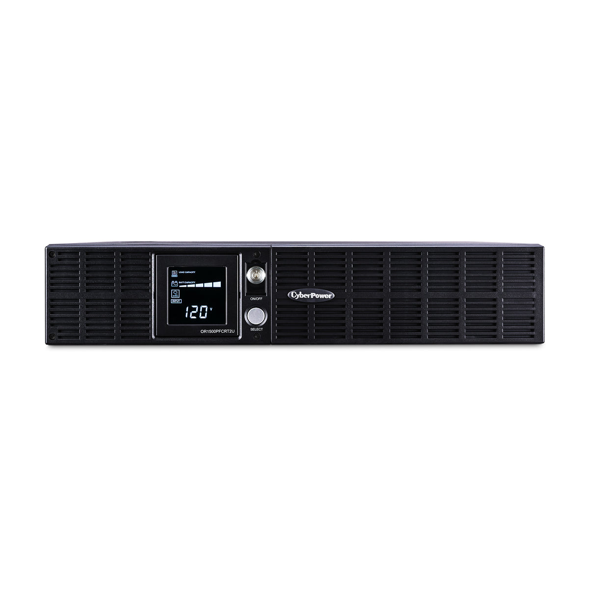 CYBERPOWER - OR1500PFCRT2U - 1500VA/1050W Rack/Tower UPS with 8 outlets Sine Wave output AVR and LCD