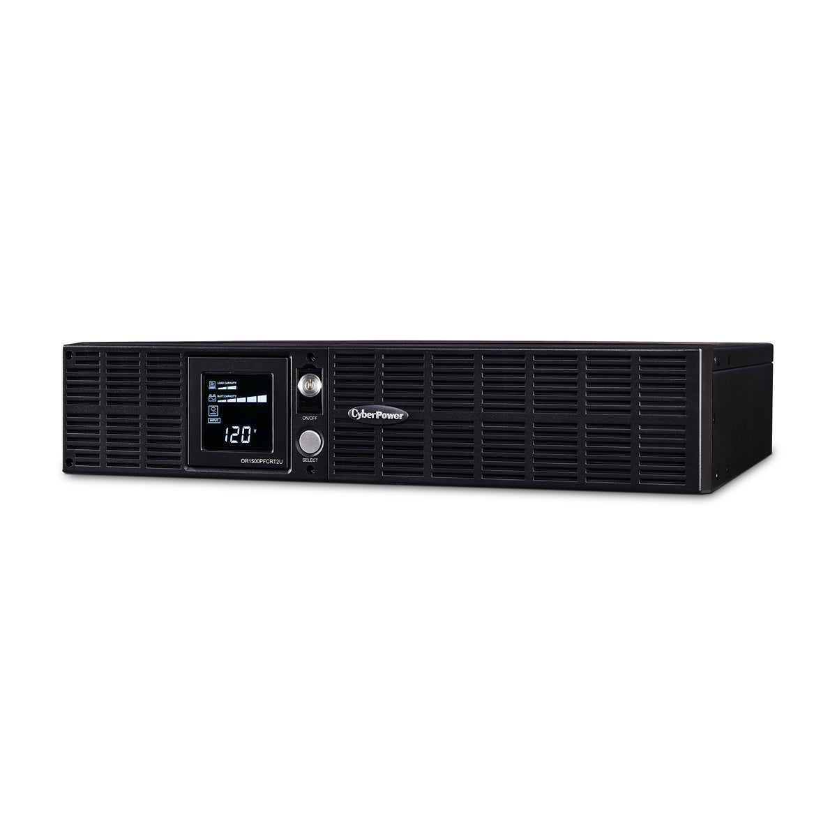 CYBERPOWER - OR1500PFCRT2U - 1500VA/1050W Rack/Tower UPS with 8 outlets Sine Wave output AVR and LCD
