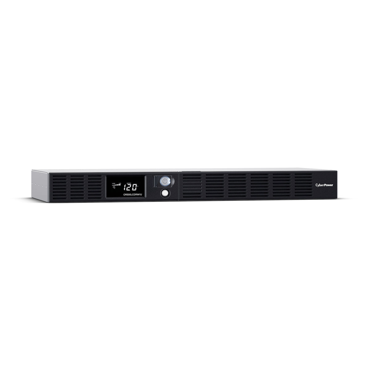 CYBERPOWER - OR500LCDRM1U - 500VA/300W 1U Rackmount UPS, 6 NEMA 5-15R Outlets, NEMA 5-15P Plug, 10 Ft. Cord, LCD, AVR, USB, Relay, SNMP, PowerPanel Business Software, 3 Year Warranty