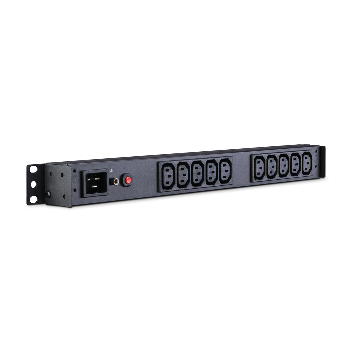 Cyber Power - PDU20BHVIEC10R - 20A (Derated to 16A), 200 - 230 V, 50Hz/60Hz, IEC-320 C20 plug, 10 ICE-320 C13, 1U Rackmount