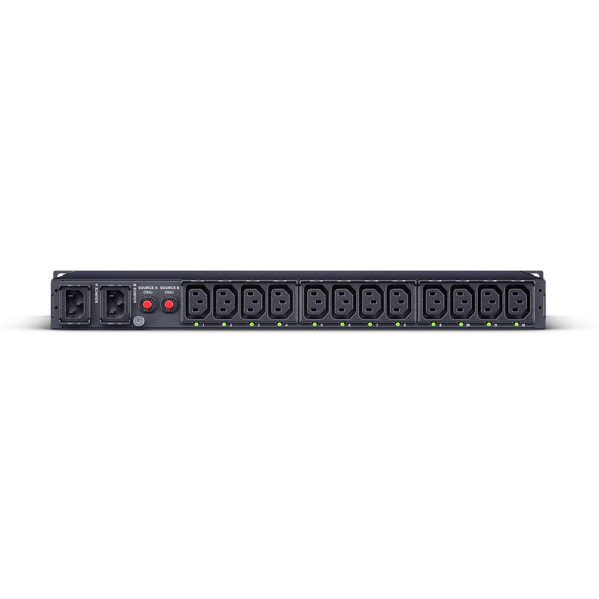 Cyber Power - PDU44004 - Single Phase 240 - 200 VAC 15A Switched ATS PDU