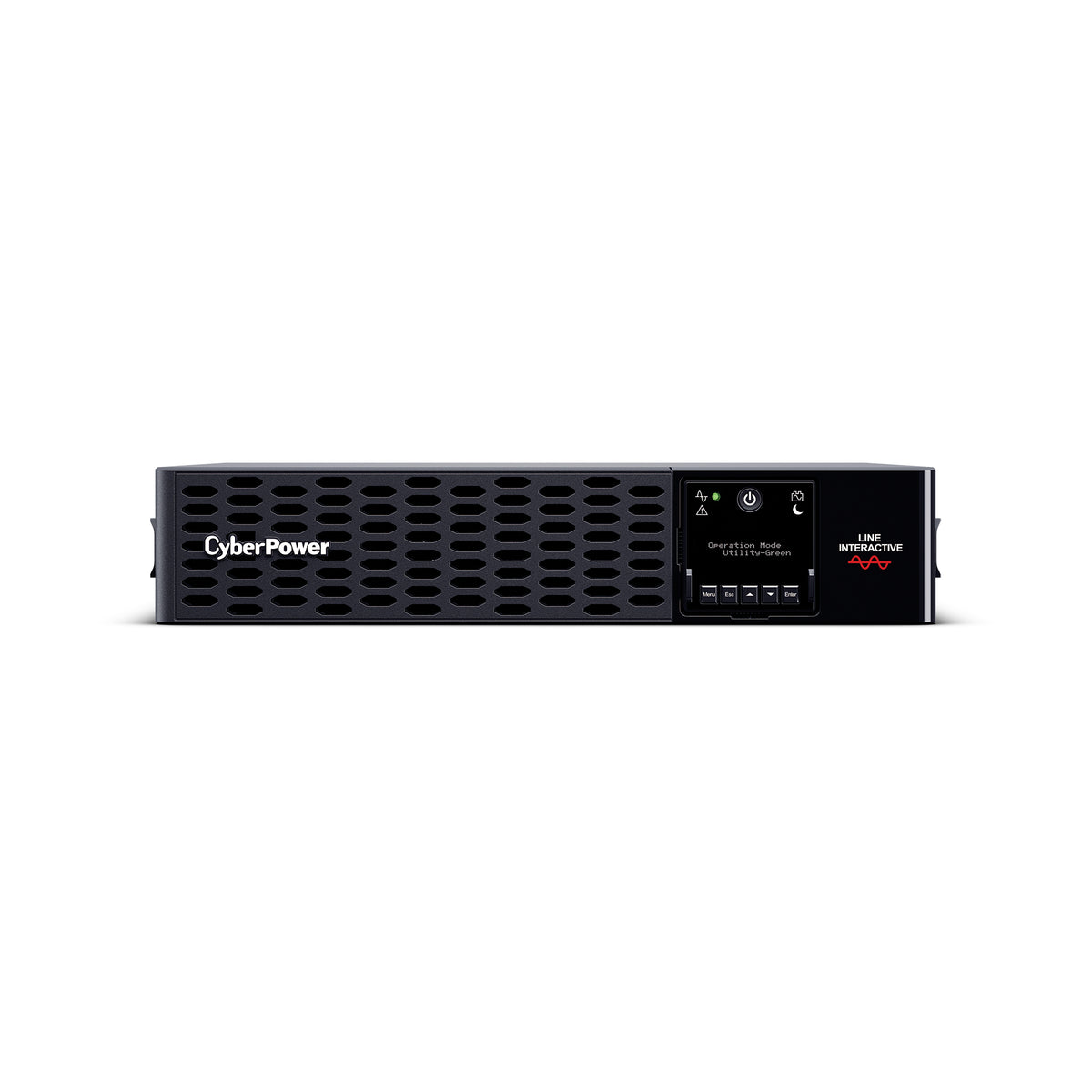 Cyber Power - PR2200RT2UN - UPS SYSTEMS New Smart App 2200VA/2200W, Sine Wave, 2U, NEMA L5-30P, 10 Ft Cord