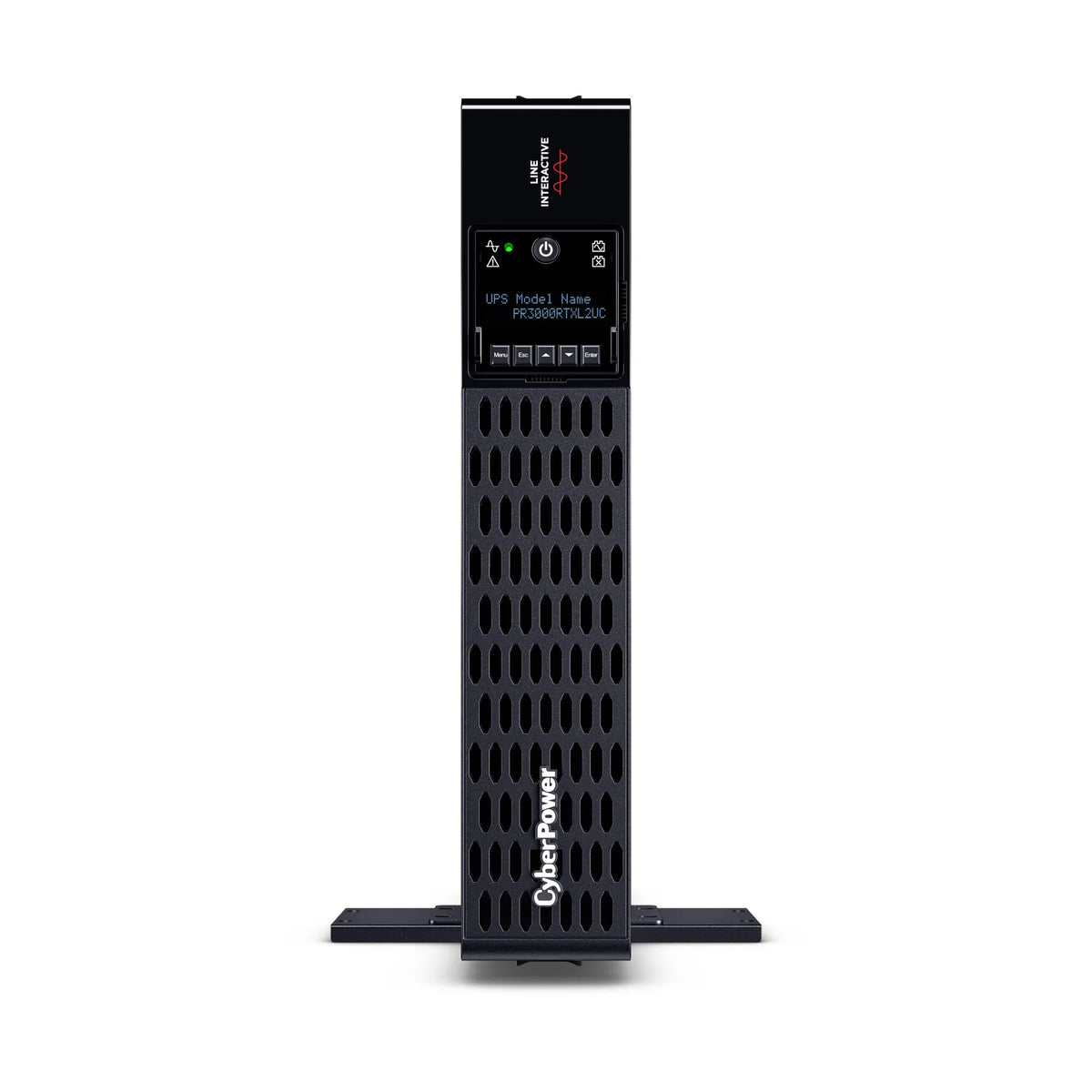 CYBERPOWER - PR3000RTXL2UCN - 3000VA/3000W, Sine Wave, 2U, NEMA L5-30P, 10 Ft Cord, 8 NEMA 5-20R +1 NEMA L5-30R, USB, Serial, SNMP, Cloud, Relay, EPO, PowerPanel Business Edition software, Accepts EBM BP48VP2U03, Pre-installed RMCARD205, 3 Yr Warrant