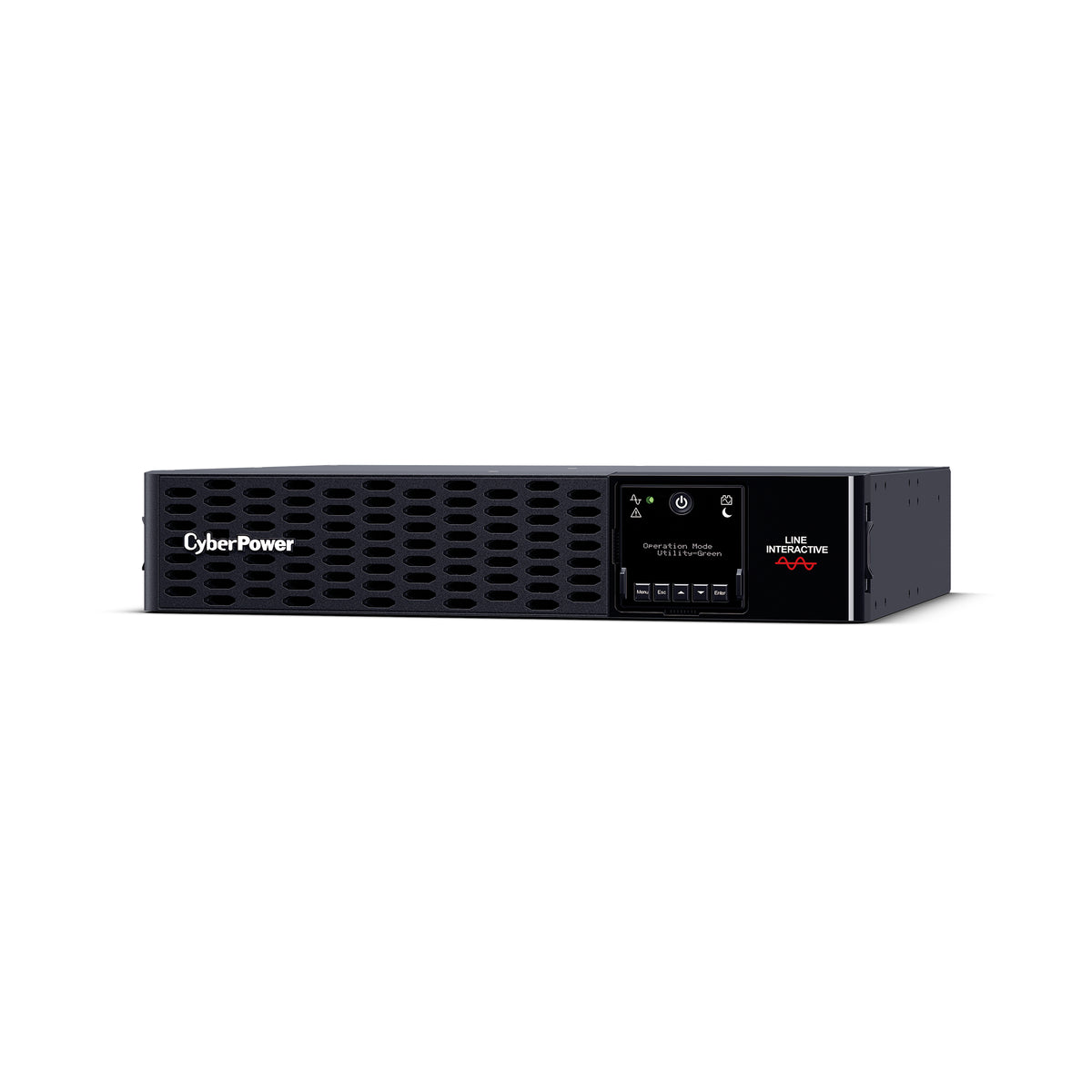 CYBERPOWER - PR3000RTXL2UN - 3000VA/3000W, Sine Wave, 2U, NEMA L5-30P, 10 Ft Cord, 8 NEMA 5-20R +1 NEMA L5-30R, USB, Serial, SNMP, Relay, EPO, PowerPanel Business Edition software, Accepts EBM BP48VP2U03, Pre-installed RMCARD205, 3 Yr Warranty