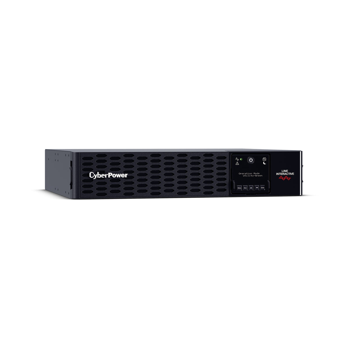 CYBERPOWER - PR3000RTXL2UN - 3000VA/3000W, Sine Wave, 2U, NEMA L5-30P, 10 Ft Cord, 8 NEMA 5-20R +1 NEMA L5-30R, USB, Serial, SNMP, Relay, EPO, PowerPanel Business Edition software, Accepts EBM BP48VP2U03, Pre-installed RMCARD205, 3 Yr Warranty
