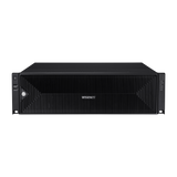 Hanwha - PRN-3200B4-48TB - 8K NVR (Intel based), 48TB RAW, 32 channels, H.265, H.264, MJPEG, 16 fixed internal SATA HDDs (10TB max per HDD), RAID 5 & 6, ARB (Automatic Recovery Backup), 400 Mbps recording / up to 32 Mbps playback, Dual stream recordi