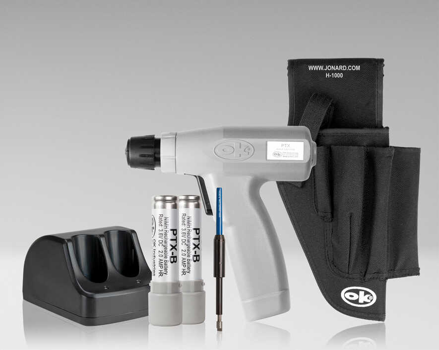 Jonard Tools - PTX-KIT1DH - PTX Tool, Dfb224, 115V Batt Charg, 2 Batt, H-1000