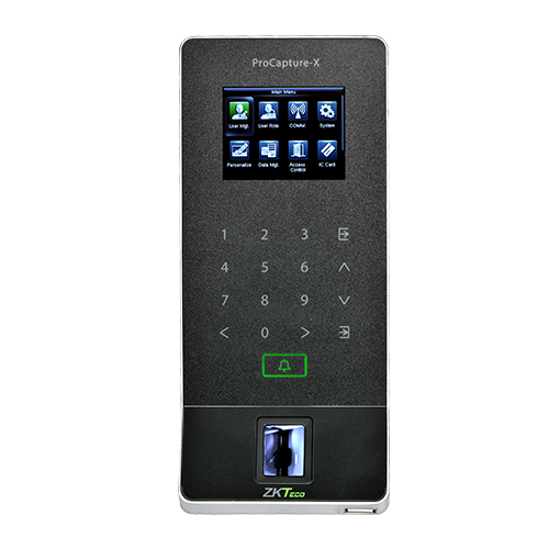 ZKteco USA - ProCapture-X-Mifare - POE Fingerprint Access Control Terminal