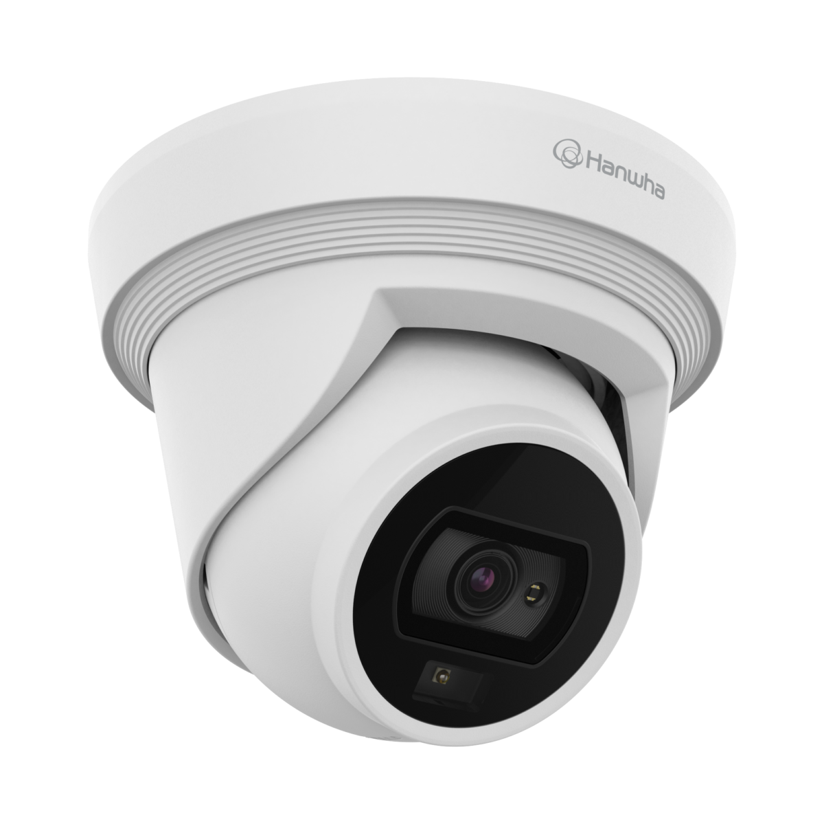 Hanwha - QNE-C9013RL - Wisenet Q network outdoor flat-eye camera, 4K @ 30fps, 3mm fixed focal lens (H: 108°/ V: 59°), triple codec H.265/H.264/MJPEG with Wisestream III, 120dB WDR, Dual Light – White LED range 30m (98ft), IR viewable length 30m (98ft
