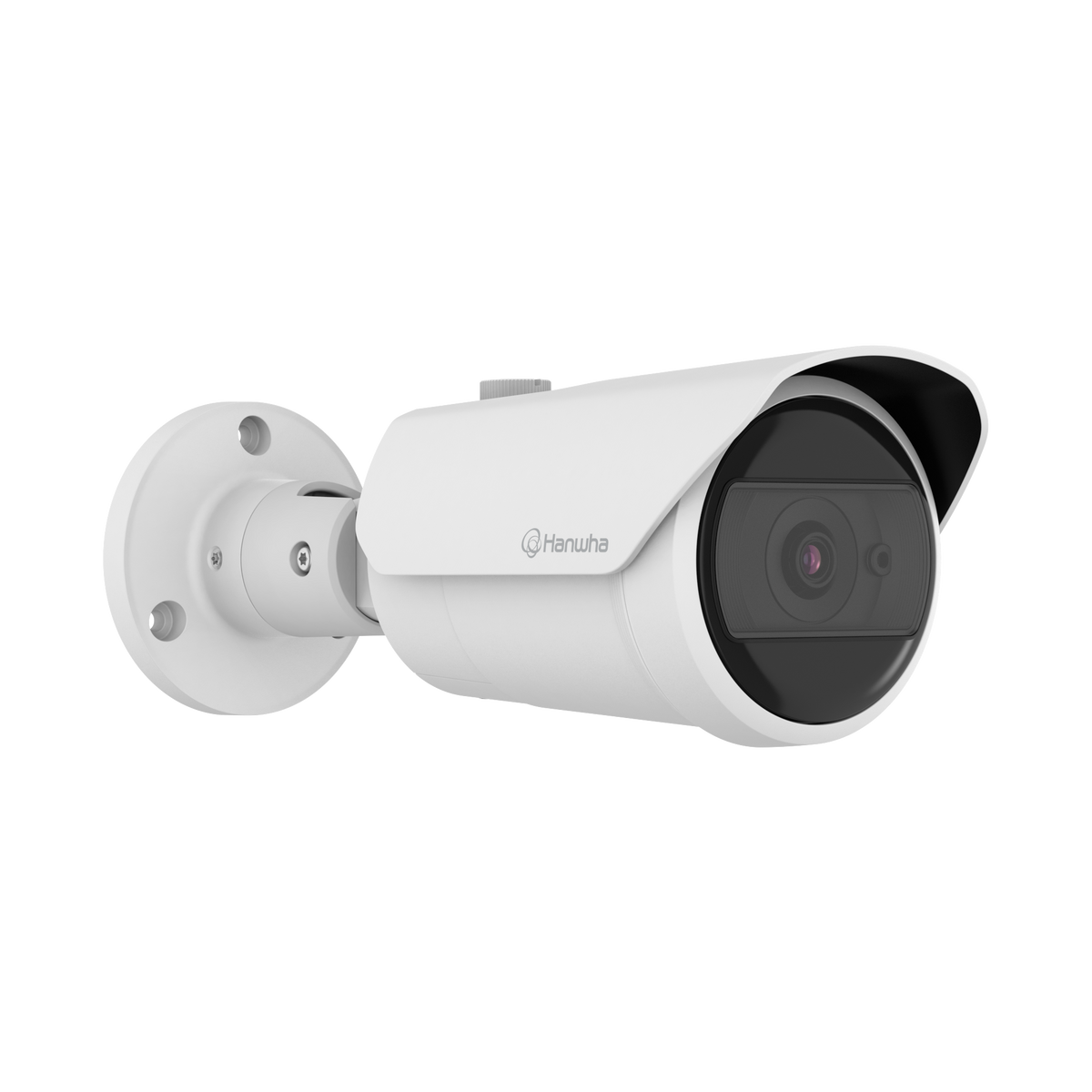Hanwha - QNO-C8013R - Wisenet Q network outdoor vandal bullet camera, 5MP @ 30fps, fix lens 3mm (H:100°/V: 73°), triple codec H.265/H.264/MJPEG with WiseStream III technology, WiseNRⅡ(Based on AI engine), WDR 120dB, IR viewable length 25m(82.02ft), M
