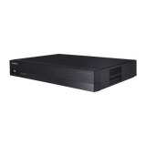 Hanwha - QRN-430S-6TB - 4K NVR (Intel based), 6TB RAW, 4CH with 4 PoE/PoE+ ports (PoE Budget 35W), H265,H264, MJPEG, 1 fixed internal SATA HDDs (6TB max), ARB (Automatic Recovery Backup), 40 Mbps recording / up to 32 Mbps playback, Dual stream record